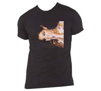 Rock Off Ariana Grande Unisex T-Shirt - Side Photo (Small) Black