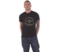 Rock Off Avenged Sevenfold 'Classic Deathbat (Hi Build)' (Black) T-Shirt (Small)