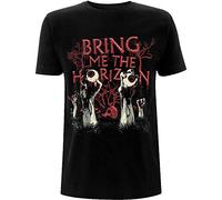 Rock Off Bring Me The Horizon 'Graveyard Eyes' (Black) T-Shirt (x-Large)