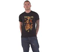 Rock Off Bring Me The Horizon 'Skull Muss' (Black) T-Shirt (Small)