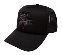 Rock Off Bullet for My Valentine Purple Logo Mesh Back Baseball Cap One Size