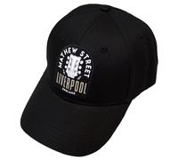 Mathew Street Liverpool Guitar Logo Baseball Cap One Size