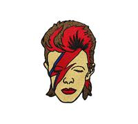 Rock Off David Bowie Aladdin Sane Official Woven Patch