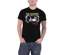 Rock Off Foo Fighters Medicine at Midnight Taped Unisex T-Shirt (X-Large)