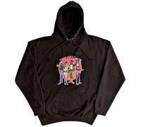 Rock Off Gorillaz - Unisex Group Circle Rise Pullover Hoodie, Color Black, Size: Large, Black, L