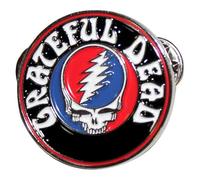 Rock Off Grateful Dead Steal Your Face Logo Pin Badge Multicolor Classic