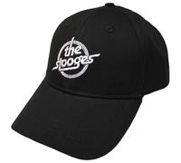 Rock Off Iggy and The Stooges Circle Logo Baseball Cap One Size Black