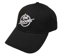 Rock Off Iggy and The Stooges Circle Logo Baseball Cap One Size Black