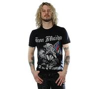 Iron Maiden Men's T-Shirt Sketched Trooper Black S UK