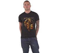 Rock Off Men's Unisex Short Sleeve t-Shirt, Black, L