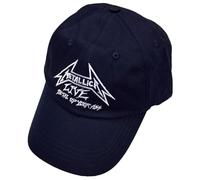 Rock Off Metallica Live Baseball Cap One Size