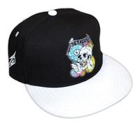 Rock Off Metallica - Unisex The Shortest Straw Multi Eyes Snapback Cap, Color Black/Grey, Size: O/S, Black/Grey, One size