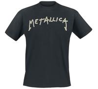 Rock Off Metallica 'Wuz Here' (Black) T-Shirt (Medium)