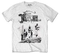 Rock Off Monty Python 'Knight Riders' T-Shirt (2 Extra Large) White