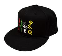 Rock Off officially licensed products A Tribe Called Quest Stick Figures Logo Snapback Baseball Cap One Size Black
