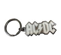AC/DC Band Logo Mono Keyring Keychain One Size