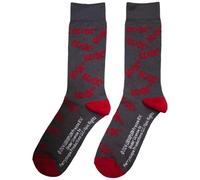 Rock Off officially licensed products AC/DC Logo Pattern Band Ankle Socks One Size