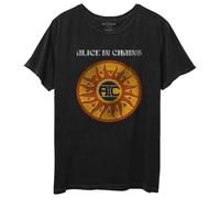 Rock Off officially licensed products Alice in Chains Circle Sun Vintage T Shirt XXL Black