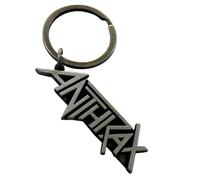 Rock Off officially licensed products Anthrax Band Logo Keyring Keychain One Size