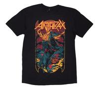 Rock Off officially licensed products Anthrax Headless Horseman T Shirt L Black