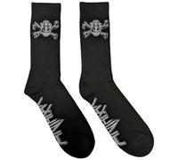 Rock Off officially licensed products Anthrax Not Man Band Logo Ankle Socks UK Size 7-11, black, M