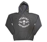 Rock Off officially licensed products Avenged Sevenfold Band Logo Pullover Hoodie XL Charcoal