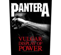 Rock Off officially Licensed Products Back Patch Vulgar Display Of Power new Official Black Rock Off officially Licensed Products Black