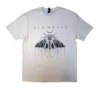 Rock Off officially licensed products Bad Omens Band Logo Moth T Shirt S