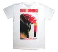 Rock Off officially licensed products Bad Omens Flower T Shirt XXL White