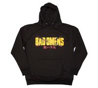 Rock Off officially licensed products Bad Omens Samurai Woman Pullover Hoodie M Black