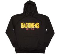 Rock Off officially licensed products Bad Omens Samurai Woman Pullover Hoodie XL Black