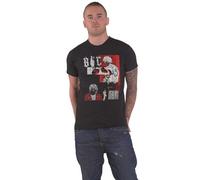 Rock Off officially licensed products Barns Courtney Photo Collage T Shirt L Black