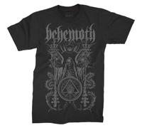 Rock Off officially licensed products Behemoth 'Ceremonial' (Black) Unisex Long Sleeve T-Shirt (UK, Alpha, XXL, Regular, Regular, Black)