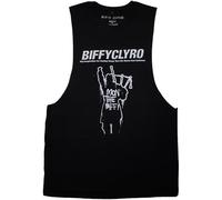 Rock Off officially licensed products Biffy Clyro Big Imagination Vest Top S Black