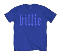 Rock Off officially licensed products Billie Eilish Billie 5 T Shirt L Blue