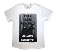 Rock Off officially licensed products Billie Eilish Hit Me Hard and Soft Falling T Shirt S White