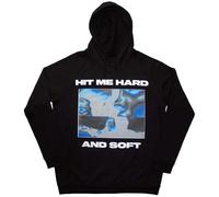 Rock Off officially licensed products Billie Eilish Hit Me Hard And Soft Negative Pullover Hoodie L Black