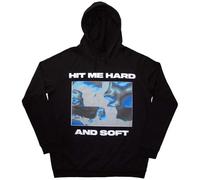 Rock Off officially licensed products Billie Eilish Hit Me Hard And Soft Negative Pullover Hoodie XL Black