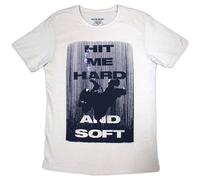 Rock Off officially Licensed Products Billie Eilish Hit Me Hard & Soft Falling T-Shirt in Natural | Size: Small Rock Off officially Licensed Products Natural S