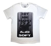 Rock Off officially Licensed Products Billie Eilish Hit Me Hard & Soft Falling T-Shirt in White | Size: 2XL Rock Off officially Licensed Products White 2XL