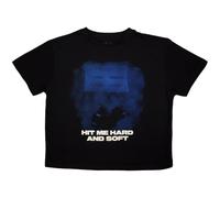 Rock Off officially licensed products Billie Eilish HMHAS Blue Lines Crop Top XL