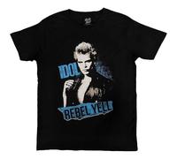 Rock Off officially licensed products Billy Idol Rebel Yell Blue T Shirt M
