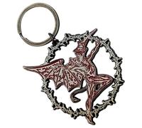 Rock Off officially licensed products Black Sabbath Daemon Ring Keychain One Size