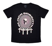 Rock Off officially licensed products Black Sabbath Hypnotic Skull T Shirt L