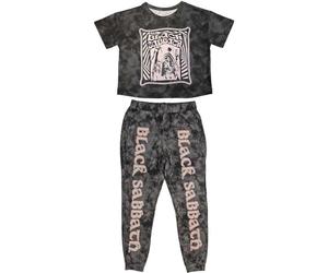 Rock Off officially licensed products Black Sabbath Psycho Band Logo Pyjamas L
