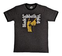 Rock Off officially licensed products Black Sabbath Vol 4 Ringer T Shirt M