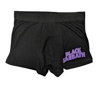 Rock Off officially licensed products Black Sabbath Wavy Band Logo Boxer Shorts S