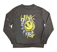 Rock Off officially licensed products Blink-182 Big Smile Sweatshirt S Charcoal