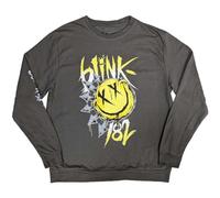Rock Off officially licensed products Blink-182 Big Smile Sweatshirt S Charcoal