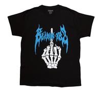 Rock Off officially Licensed Products Blink-182 Middle Finger T Shirt M Black